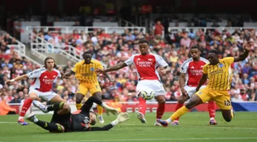 توقيت انطلاق مواجهة أرسنال ضد برايتون ضمن منافسات الجولة 29 بالدوري الإنجليزي 2025-26